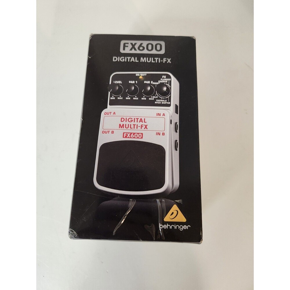 Behringer Fx600 Multi-Effector Electric Guitar Effecter